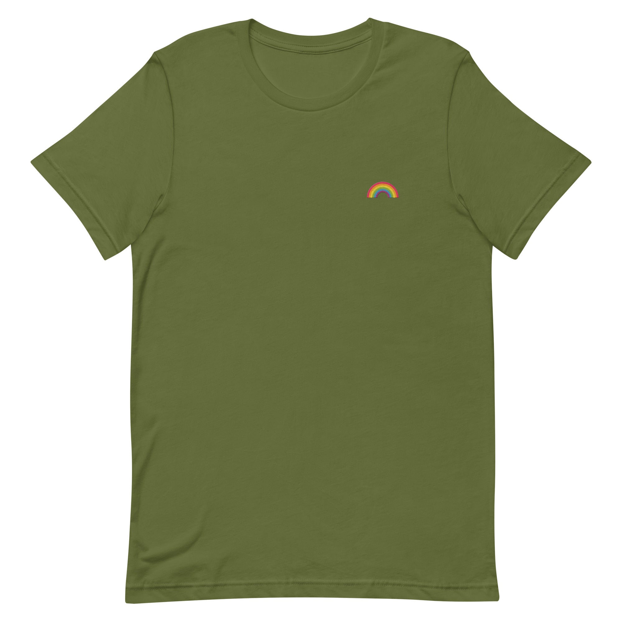 Embroidered Rainbow T-Shirt