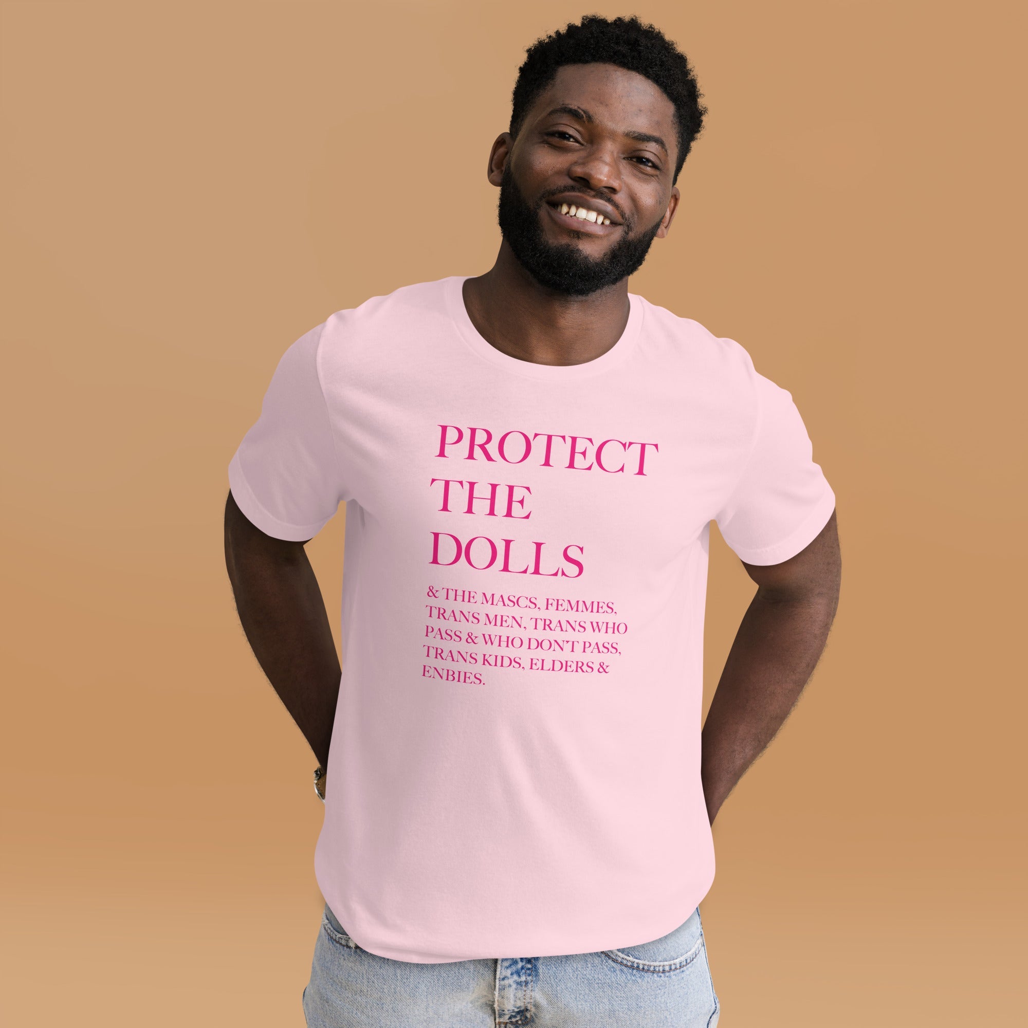 Protect The Dolls And The Mascs Inclusive T-Shirt T-shirts The Rainbow Stores