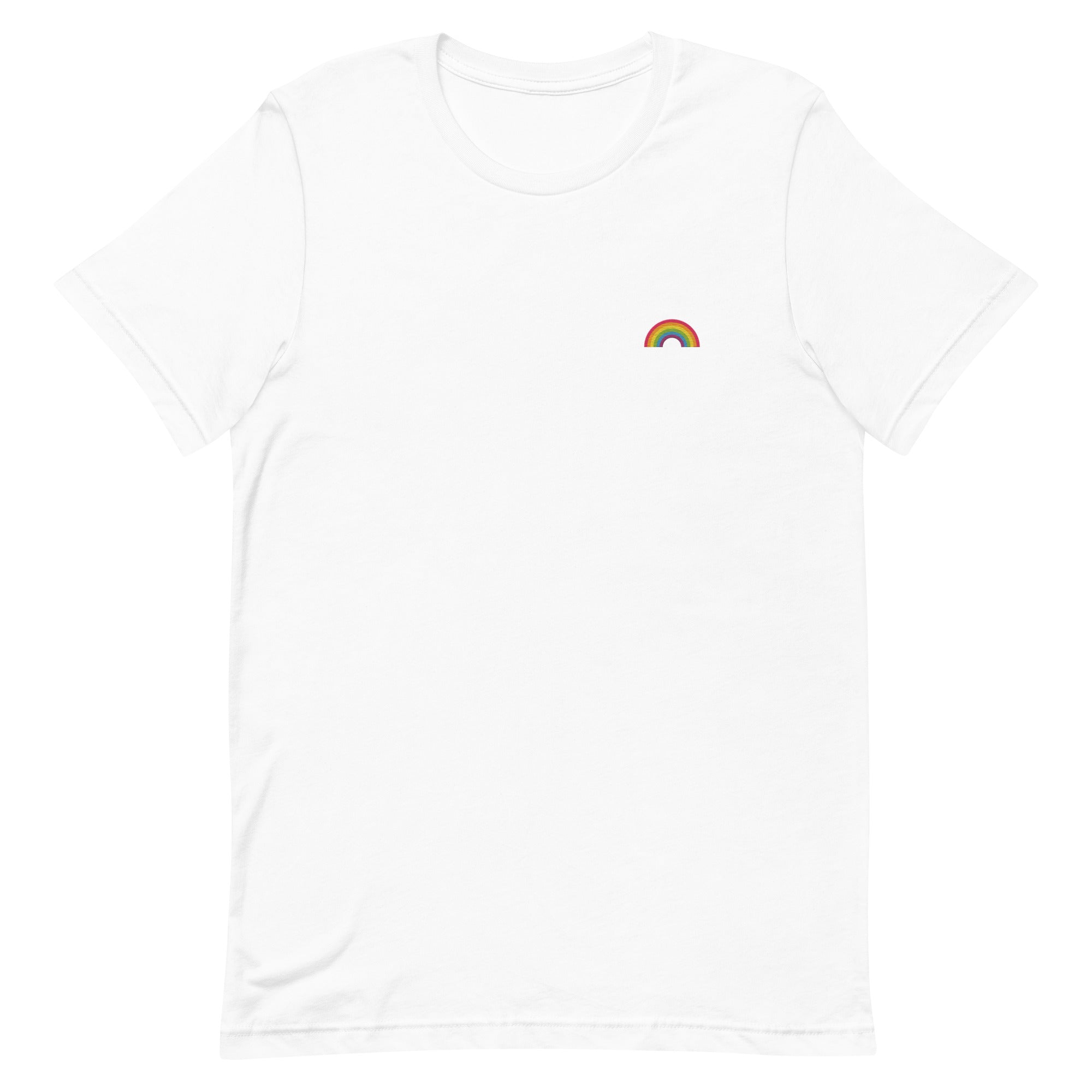 Embroidered Rainbow T-Shirt T-shirts The Rainbow Stores