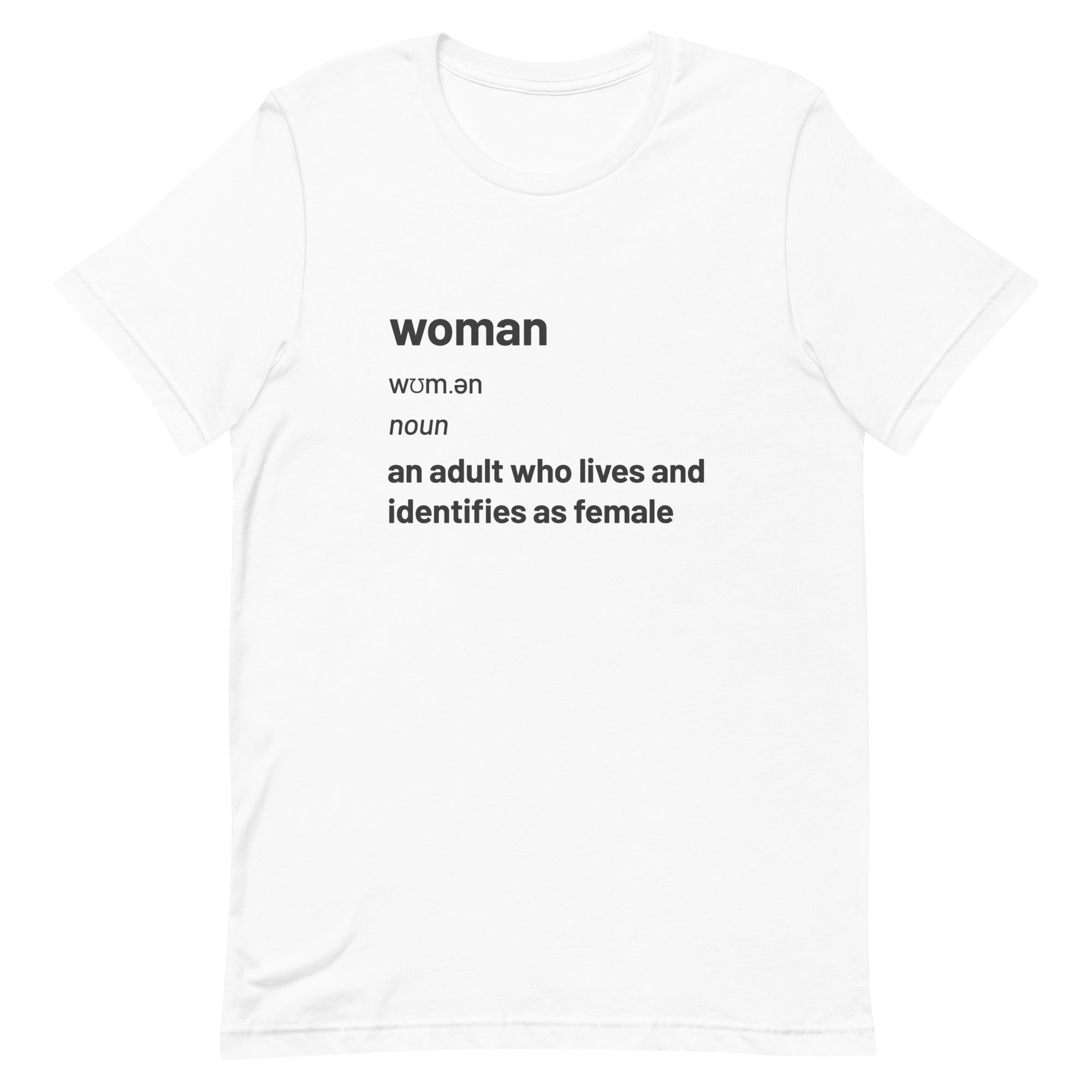 Trans Inclusive Definition Of A Woman T-shirt T-shirts The Rainbow Stores