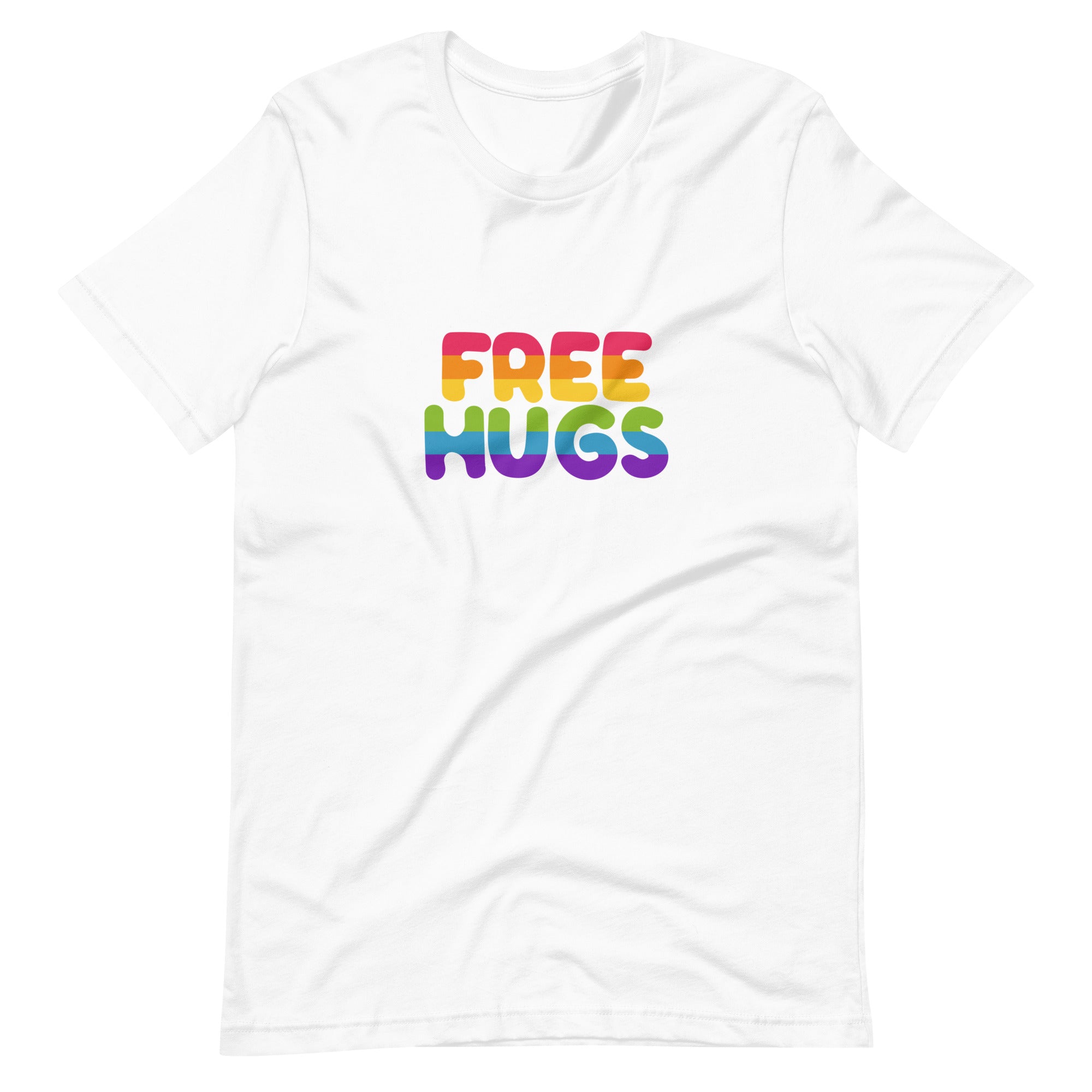 Free Hugs Rainbow T-Shirt