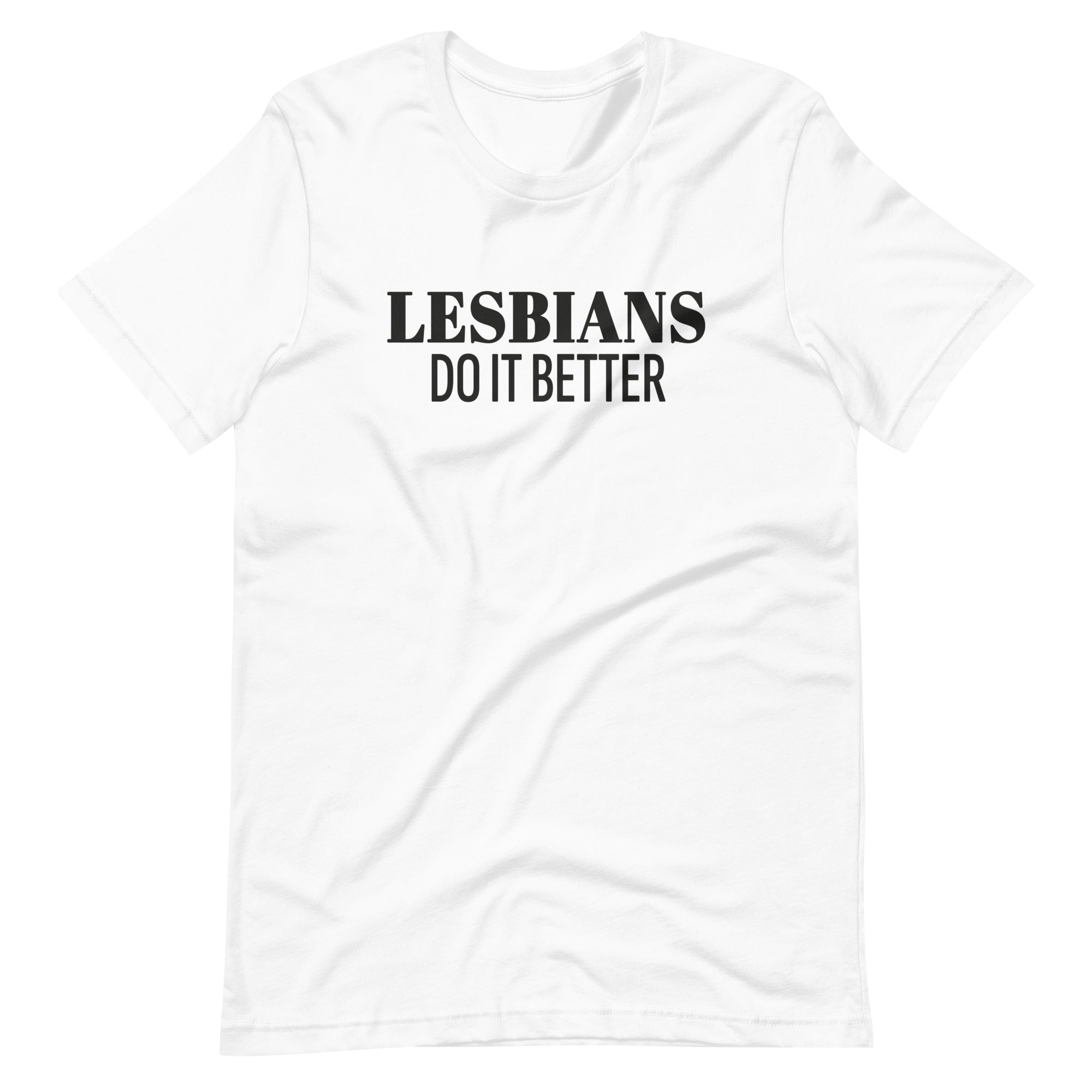 Lesbians Do It Better T-Shirt T-shirts The Rainbow Stores